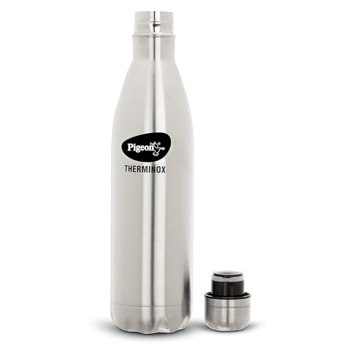 Pigeon by Stovekraft Aqua Therminox Stainless Steel Vaccum Insulated Water Bottle with Hot and Cold Retention (1000 ml) Pigeon by Stovekraft Aqua Therminox Stainless Steel Vaccum Insulated Water Bottle with Hot and Cold Retention (1000 ml)