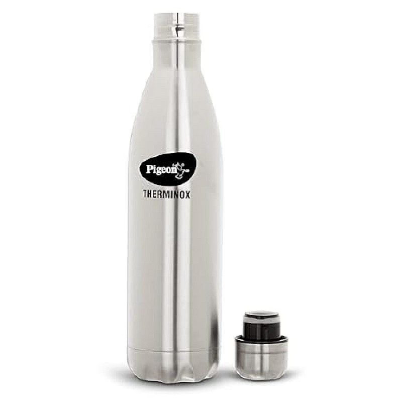 Pigeon by Stovekraft Aqua Therminox Stainless Steel Vaccum Insulated Water Bottle with Hot and Cold Retention (1000 ml)