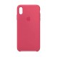 Apple Silicone Case (for iPhone Xs Max) - Hibiscus