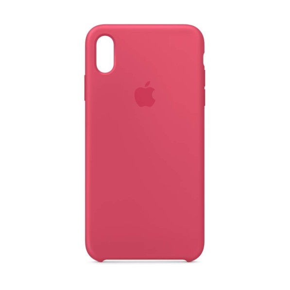 Apple Silicone Case (for iPhone Xs Max) - Hibiscus Apple Silicone Case (for iPhone Xs Max) - Hibiscus