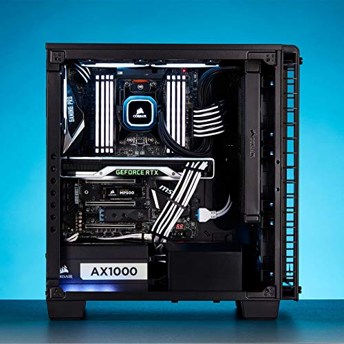 Corsair Premium Individually Sleeved ATX 24-Pin Cable Type 4 Gen 4 – White/Black PSUs, One Size Corsair Premium Individually Sleeved ATX 24-Pin Cable Type 4 Gen 4 – White/Black PSUs, One Size