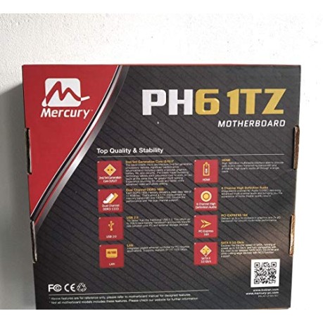 Mercury PH61TZ Motherboard Mercury PH61TZ Motherboard