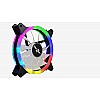 Redgear Turbo F-1 Case Cooling Fan with auto RGB for PC Black