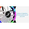 Redgear Turbo F-1 Case Cooling Fan with auto RGB for PC Black