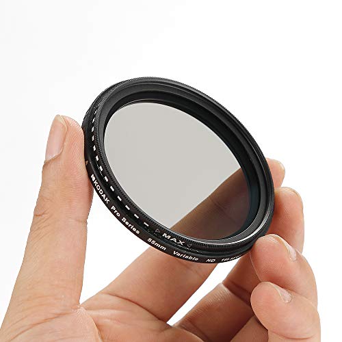 Kodak Variable 55mm ND Filter for ND2-ND2000 (Black) Kodak Variable 55mm ND Filter for ND2-ND2000 (Black)