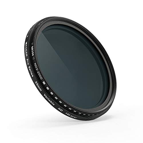 Kodak Variable 55mm ND Filter for ND2-ND2000 (Black) Kodak Variable 55mm ND Filter for ND2-ND2000 (Black)