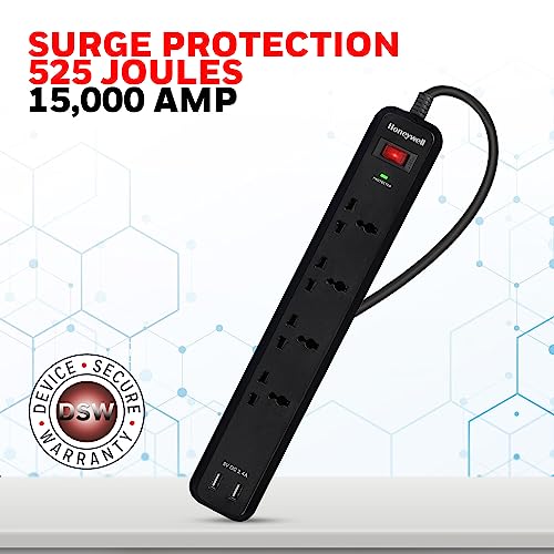Honeywell Surge Protector Universal Sockets,20000Amp Honeywell Surge Protector Universal Sockets,20000Amp