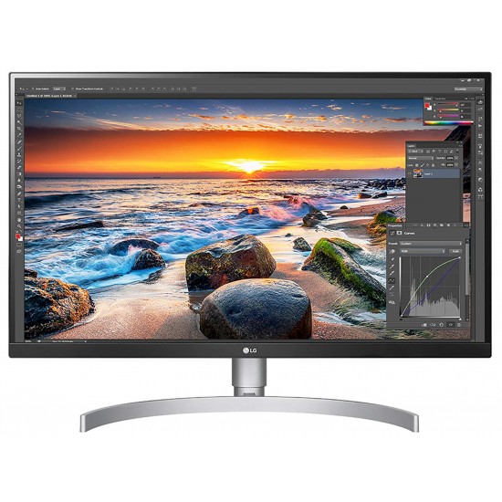 LG Ultrafine 27 Inch 4K IPS Display VESA HDR 400 USB-C with 27UL850 Monitor White