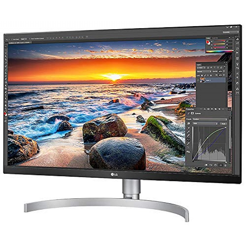 LG Ultrafine 27 Inch 4K IPS Display VESA HDR 400 USB-C with 27UL850 Monitor White