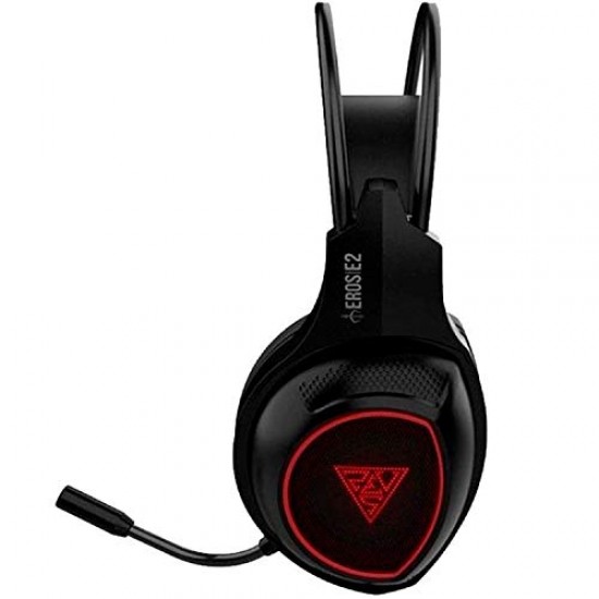 GAMDIAS Eros E2 Wired Over Ear Headphone with Mic (Black)