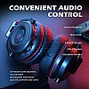 EKSA E900Pro Gaming Wired Over Ear Headphones with Virtual 7.1 Surround Sound, Noise Cancelling with Mic Black