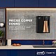 HUL Pureit Copper+ Mineral RO + UV + MF 7 stage Water Purifier Black And Copper 8 litres Water Purifier