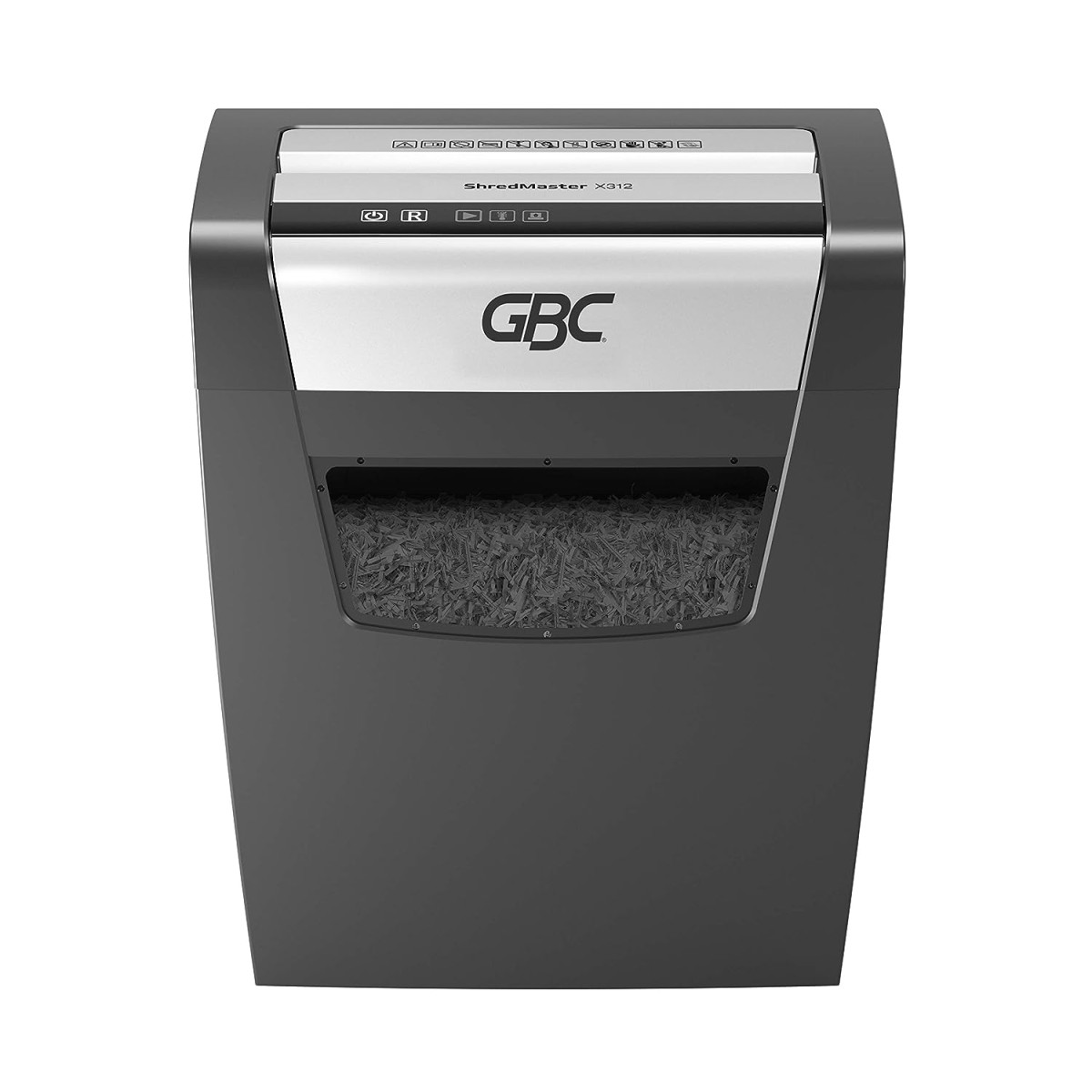 GBC ShredMaster X312 Paper Cross Cut Executive Shredder with 13 Sheet Capacity and 23L Bin