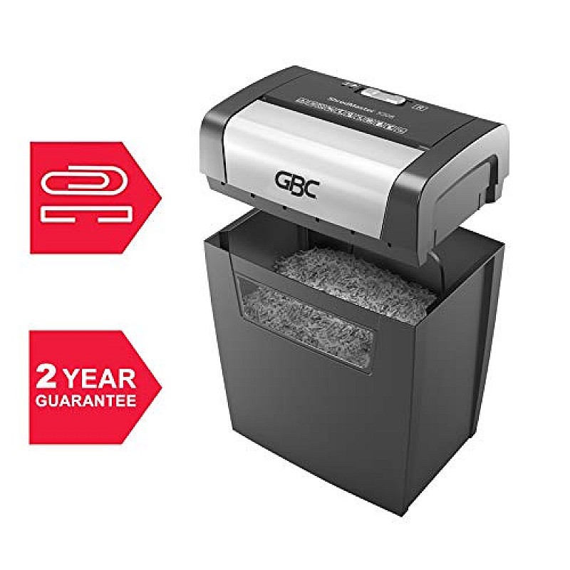 GBC ShredMaster X312 Paper Cross Cut Executive Shredder with 13 Sheet Capacity and 23L Bin 