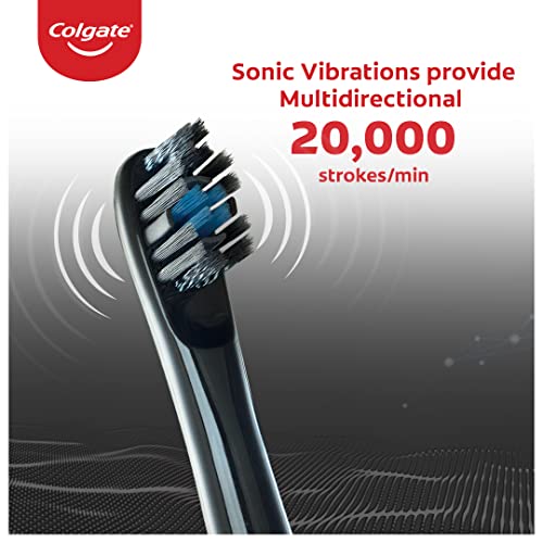 Colgate ProClinical 150 Charcoal Sonic Battery Powered Electric Toothbrush Adult, Pack of 1 Colgate ProClinical 150 Charcoal Sonic Battery Powered Electric Toothbrush Adult, Pack of 1