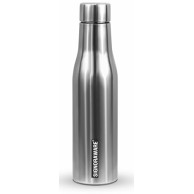 Signoraware Blaze Single Walled Stainless Steel Fridge Water Bottle, 1 Litre, Silver,Set of 1 Signoraware Blaze Single Walled Stainless Steel Fridge Water Bottle, 1 Litre, Silver,Set of 1