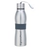 Signoraware Blaze Single Walled Stainless Steel Fridge Water Bottle, 1 Litre, Silver,Set of 1