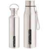 Signoraware Blaze Single Walled Stainless Steel Fridge Water Bottle, 1 Litre, Silver,Set of 1