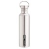 Signoraware Blaze Single Walled Stainless Steel Fridge Water Bottle, 1 Litre, Silver,Set of 1