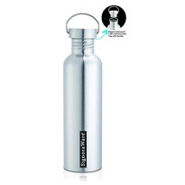 Signoraware Blaze Single Walled Stainless Steel Fridge Water Bottle, 1 Litre, Silver,Set of 1 Signoraware Blaze Single Walled Stainless Steel Fridge Water Bottle, 1 Litre, Silver,Set of 1