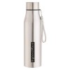 Signoraware Blaze Single Walled Stainless Steel Fridge Water Bottle, 1 Litre, Silver,Set of 1