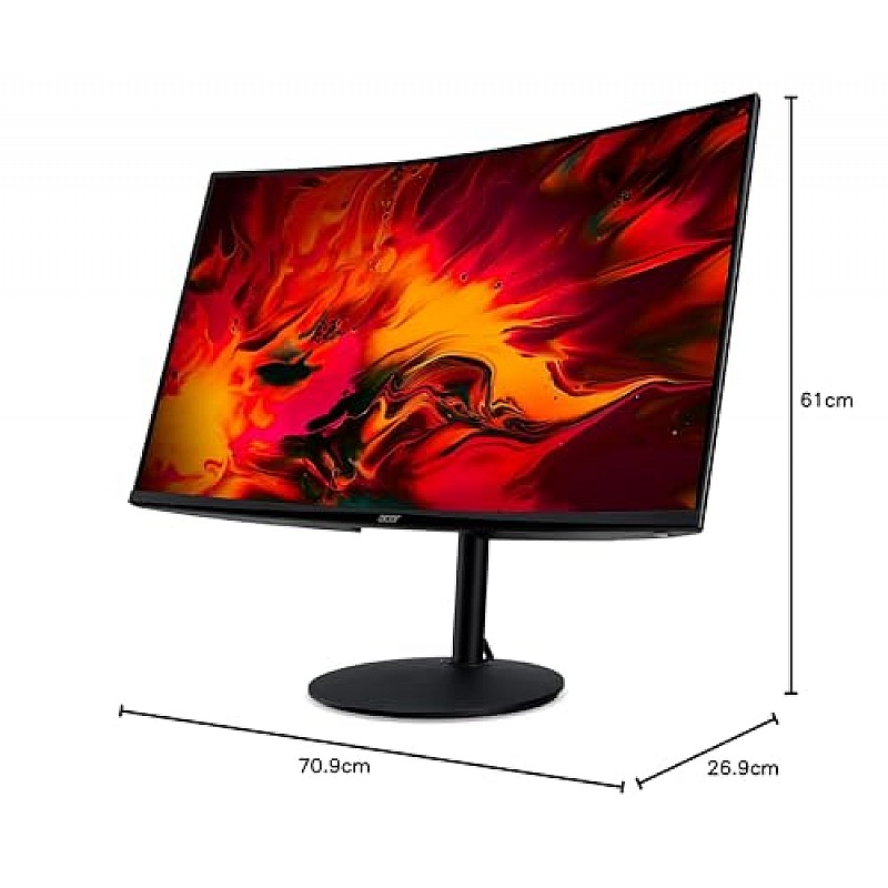 Acer Nitro VG271U 27 inch IPS WQHD (2560x1440) Pixels Gaming LCD Monitor Black