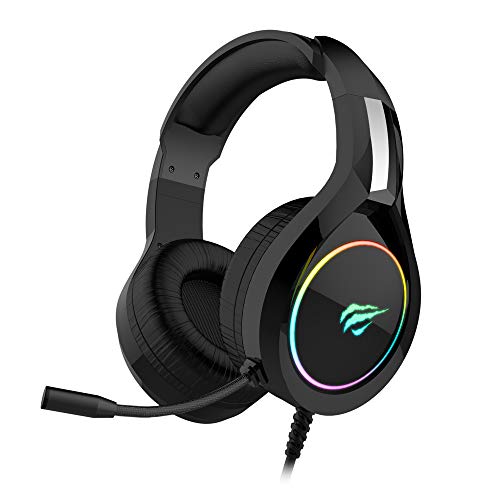 Havit H2232d Over Ear Wired Gaming Headset with Boom Microphone & RGB LED for PC Havit H2232d Over Ear Wired Gaming Headset with Boom Microphone & RGB LED for PC