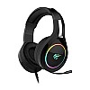 Havit H2232d Over Ear Wired Gaming Headset with Boom Microphone & RGB LED for PC