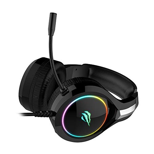 Havit H2232d Over Ear Wired Gaming Headset with Boom Microphone & RGB LED for PC Havit H2232d Over Ear Wired Gaming Headset with Boom Microphone & RGB LED for PC