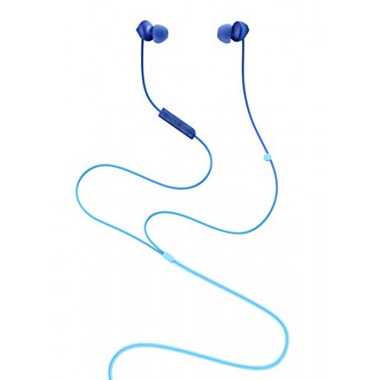 TCL SOCL300 Wired in Ear Headphone with Mic (Ocean Blue)