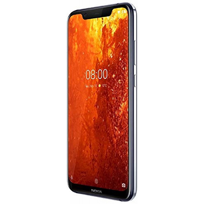 Nokia 8.1 (Blue, 6GB RAM,128GB ROM) Refurbished