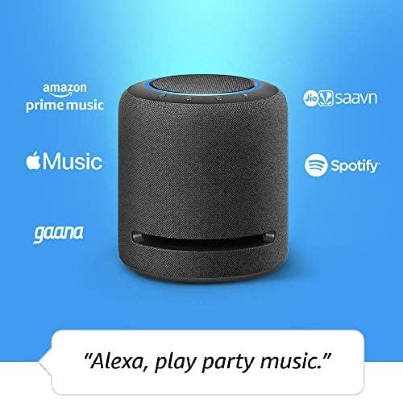 Echo Studio- Our best-sounding smart speaker ever and Alexa (Black)