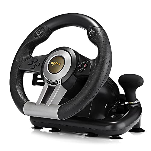 PXN V3Ii Racing Game Steering Wheel With Brake Pedal Pc PXN V3Ii Racing Game Steering Wheel With Brake Pedal Pc