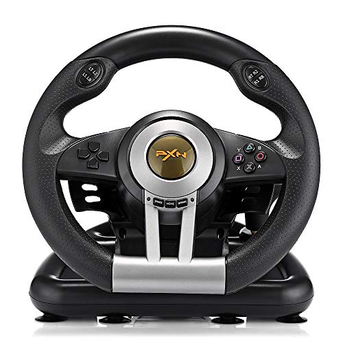 PXN V3Ii Racing Game Steering Wheel With Brake Pedal Pc PXN V3Ii Racing Game Steering Wheel With Brake Pedal Pc