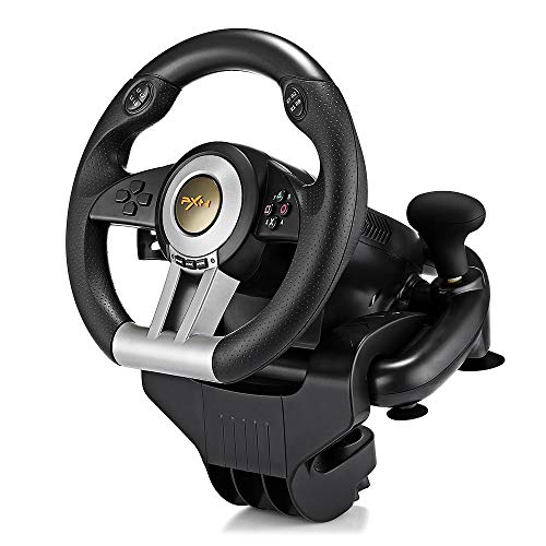 PXN V3Ii Racing Game Steering Wheel With Brake Pedal Pc PXN V3Ii Racing Game Steering Wheel With Brake Pedal Pc
