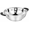 Amazon Brand Solimo Stainless Steel Saucepan with Glass Lid, Induction Base 1500 milliliters 