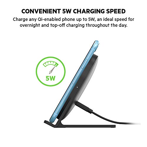 Belkin Boost Up Qi (5W) Wireless Charger Pad Compatible with iPhone 12, 12 Pro, 12 Pro Black Belkin Boost Up Qi (5W) Wireless Charger Pad Compatible with iPhone 12, 12 Pro, 12 Pro Black