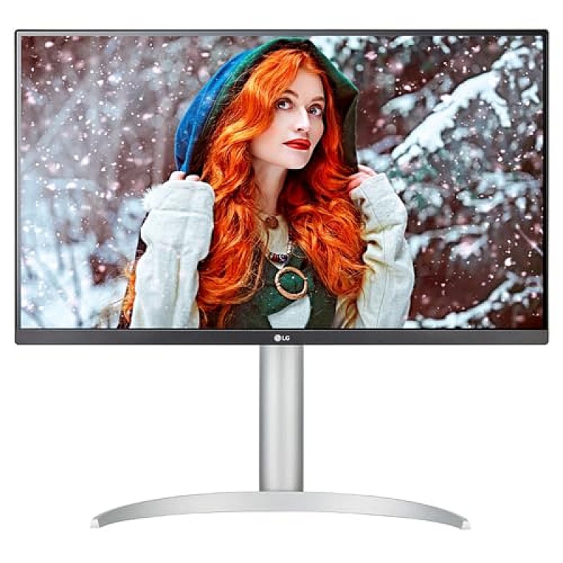 LG 27 Inch 4K-UHD HDR 10 Monitor with IPS Panel 27UL500 White