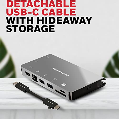 Honeywell 8-in-1 Type C Ultra Dock with 4K HDMI, VGA, RJ45 Ethernet C Devices- MacBook Laptop, PC, Thunderbolt 3 Honeywell 8-in-1 Type C Ultra Dock with 4K HDMI, VGA, RJ45 Ethernet C Devices- MacBook Laptop, PC, Thunderbolt 3
