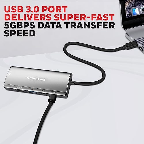Honeywell 8-in-1 Type C Ultra Dock with 4K HDMI, VGA, RJ45 Ethernet C Devices- MacBook Laptop, PC, Thunderbolt 3 Honeywell 8-in-1 Type C Ultra Dock with 4K HDMI, VGA, RJ45 Ethernet C Devices- MacBook Laptop, PC, Thunderbolt 3