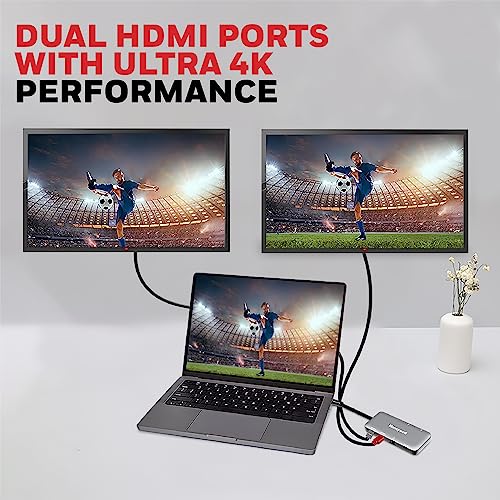 Honeywell 8-in-1 Type C Ultra Dock with 4K HDMI, VGA, RJ45 Ethernet C Devices- MacBook Laptop, PC, Thunderbolt 3 Honeywell 8-in-1 Type C Ultra Dock with 4K HDMI, VGA, RJ45 Ethernet C Devices- MacBook Laptop, PC, Thunderbolt 3
