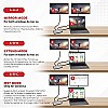 Honeywell 8-in-1 Type C Ultra Dock with 4K HDMI, VGA, RJ45 Ethernet C Devices- MacBook Laptop, PC, Thunderbolt 3