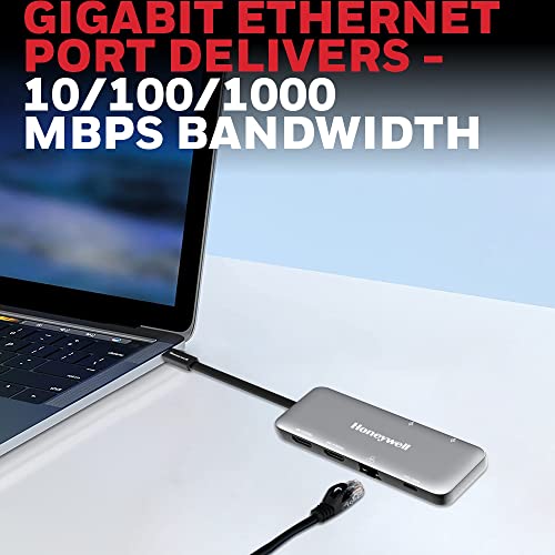 Honeywell 8-in-1 Type C Ultra Dock with 4K HDMI, VGA, RJ45 Ethernet C Devices- MacBook Laptop, PC, Thunderbolt 3 Honeywell 8-in-1 Type C Ultra Dock with 4K HDMI, VGA, RJ45 Ethernet C Devices- MacBook Laptop, PC, Thunderbolt 3