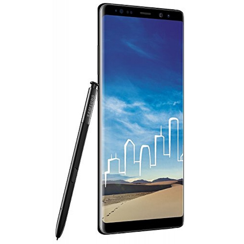 Samsung Galaxy Note 8 (Midnight Black, 6GB RAM, 64GB Storage) Refurbished