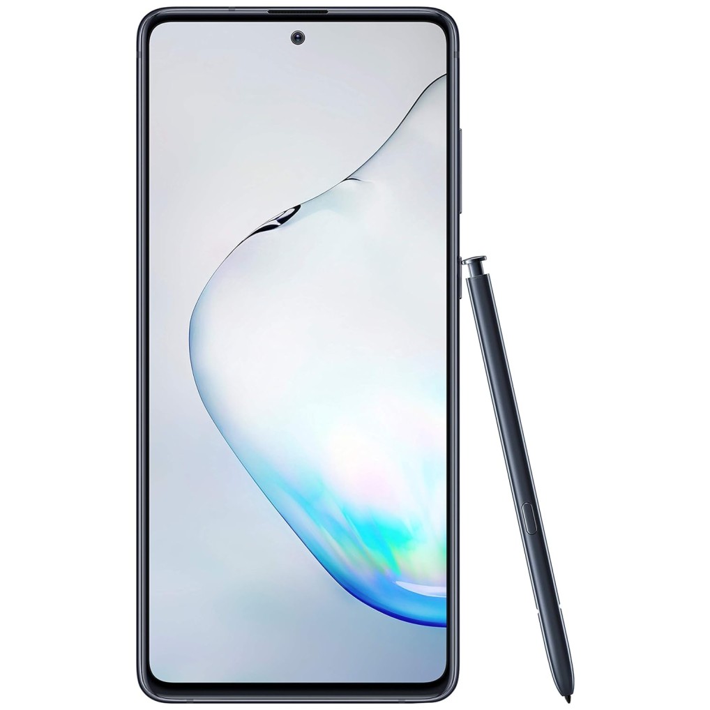 Samsung Galaxy Note10 Lite (Aura Black, 8GB RAM, 128GB Storage) refurbished
