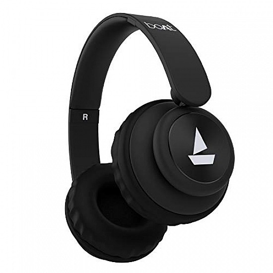 Boat Rockerz 450 Wireless Bluetooth Headphone Luscious Black