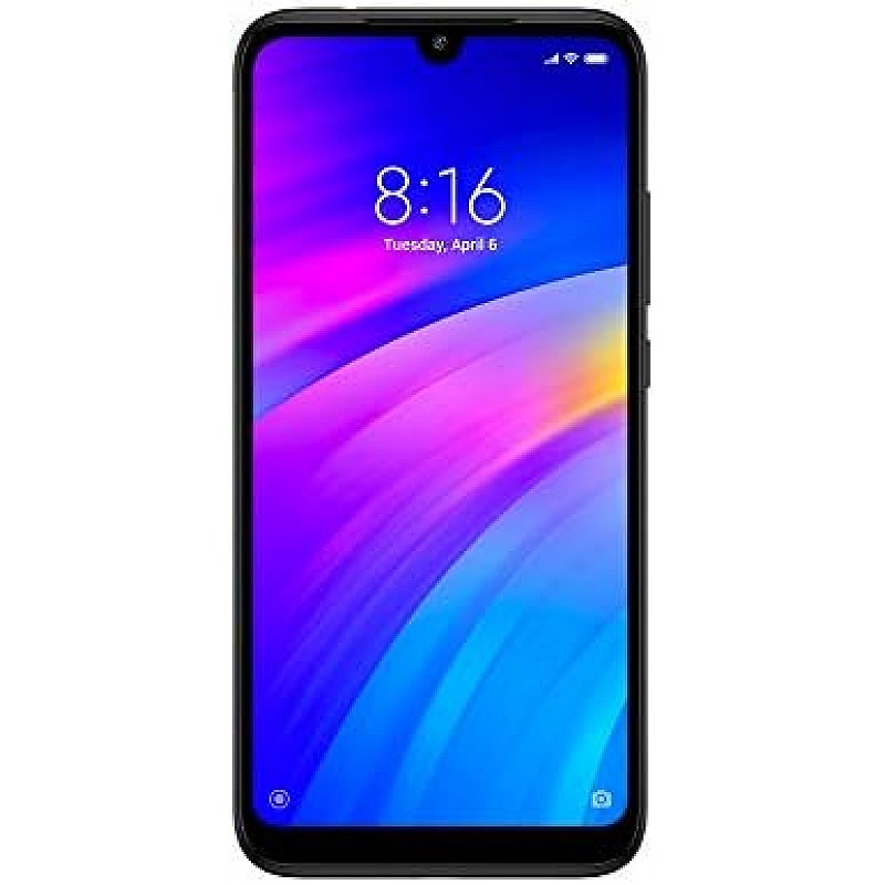 Xiaomi Redmi 7 Dual Sim 64 GB, 3 GB Ram, 4G LTE, Black (Refurbished)