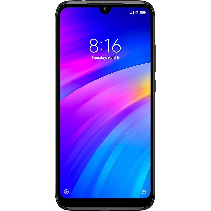 Xiaomi Redmi 7 Dual Sim 64 GB, 3 GB Ram, 4G LTE, Black (Refurbished)