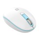 Portronics Toad 11 Wireless Mouse, 2.4 GHz Connectivity with USB Nano Dongle, Adjustable DPI Up To 1600, PC (Blue)