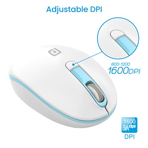 Portronics Toad 11 Wireless Mouse, 2.4 GHz Connectivity with USB Nano Dongle, Adjustable DPI Up To 1600, PC (Blue) Portronics Toad 11 Wireless Mouse, 2.4 GHz Connectivity with USB Nano Dongle, Adjustable DPI Up To 1600, PC (Blue)
